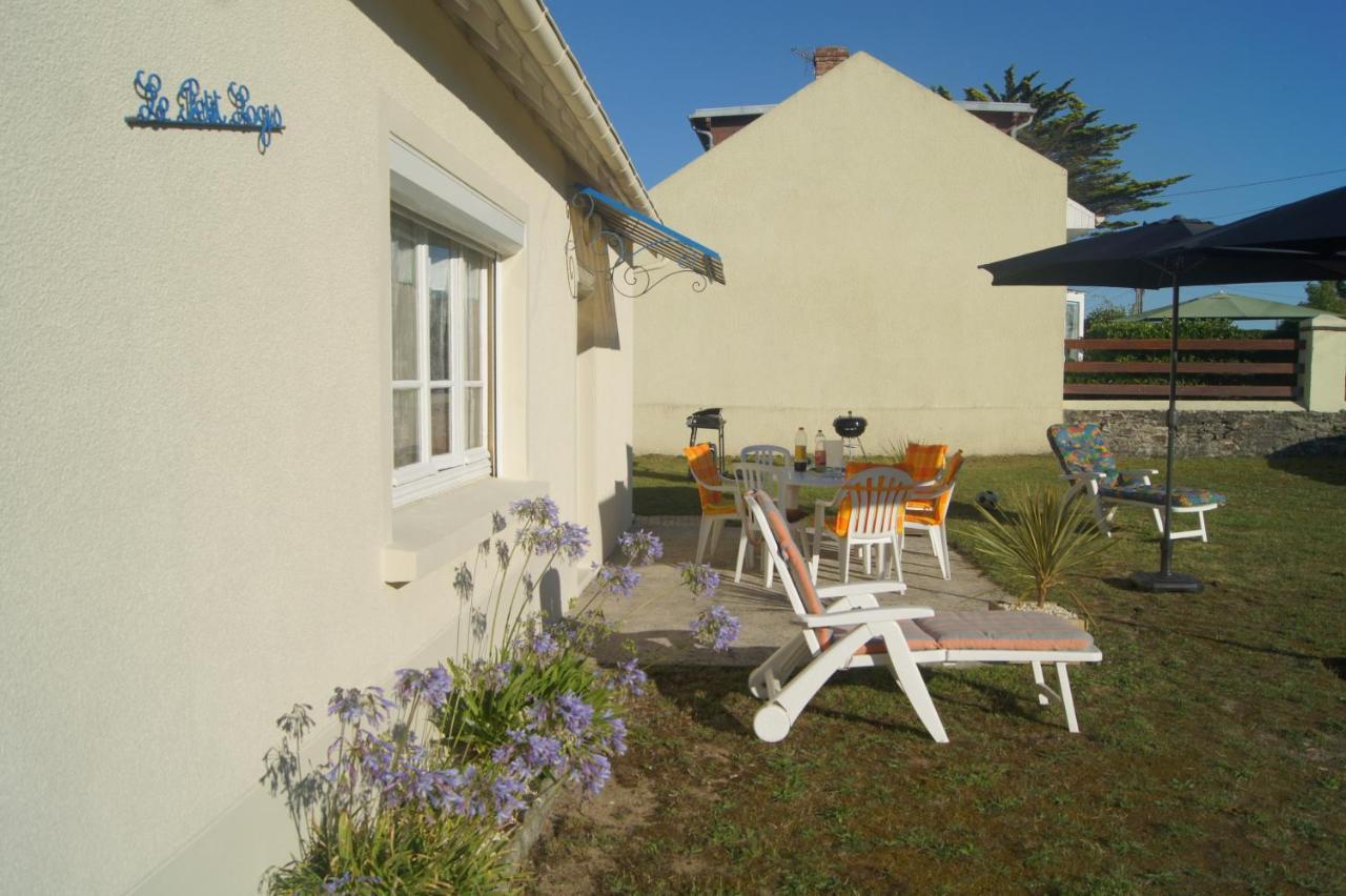 Le Petit Logis De Barneville Plage Wc Exterieur Barneville-Carteret Exterior foto